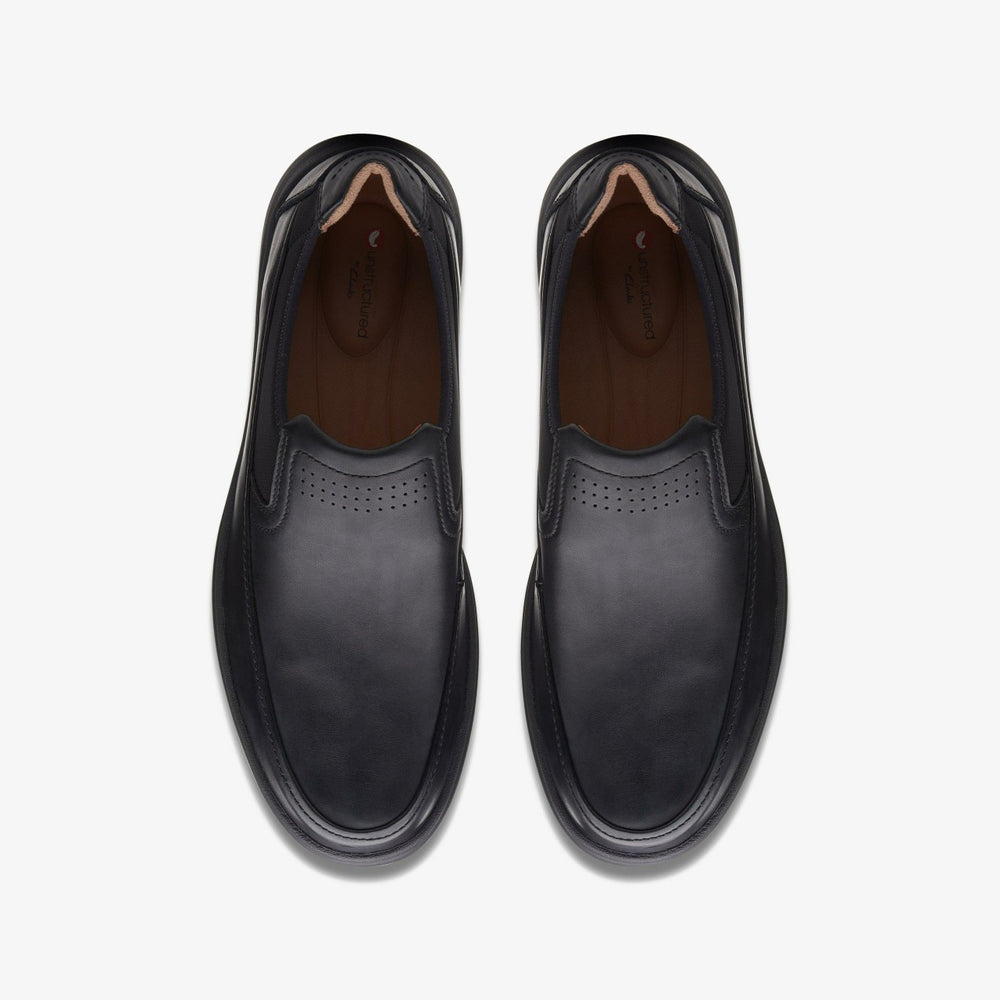 Un Abode Go Loafer Black Leather | Clarks For Sale