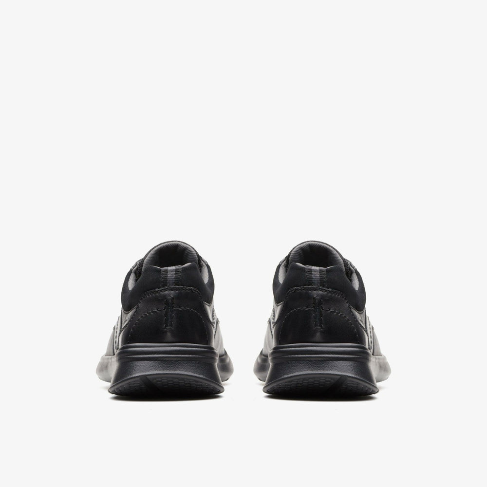 Cotrell Edge Black Smooth Leather | Clarks For Sale