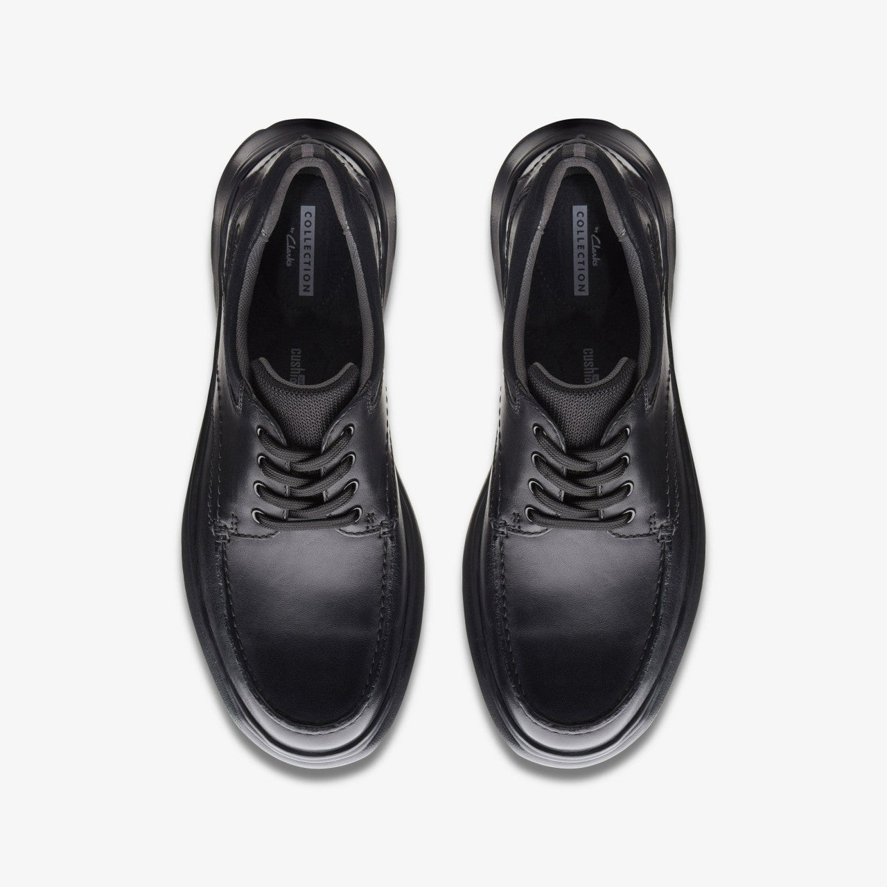 Cotrell Edge Black Smooth Leather | Clarks For Sale