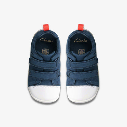 Roamer Craft Toddler Navy Canvas | Clarks For Sale