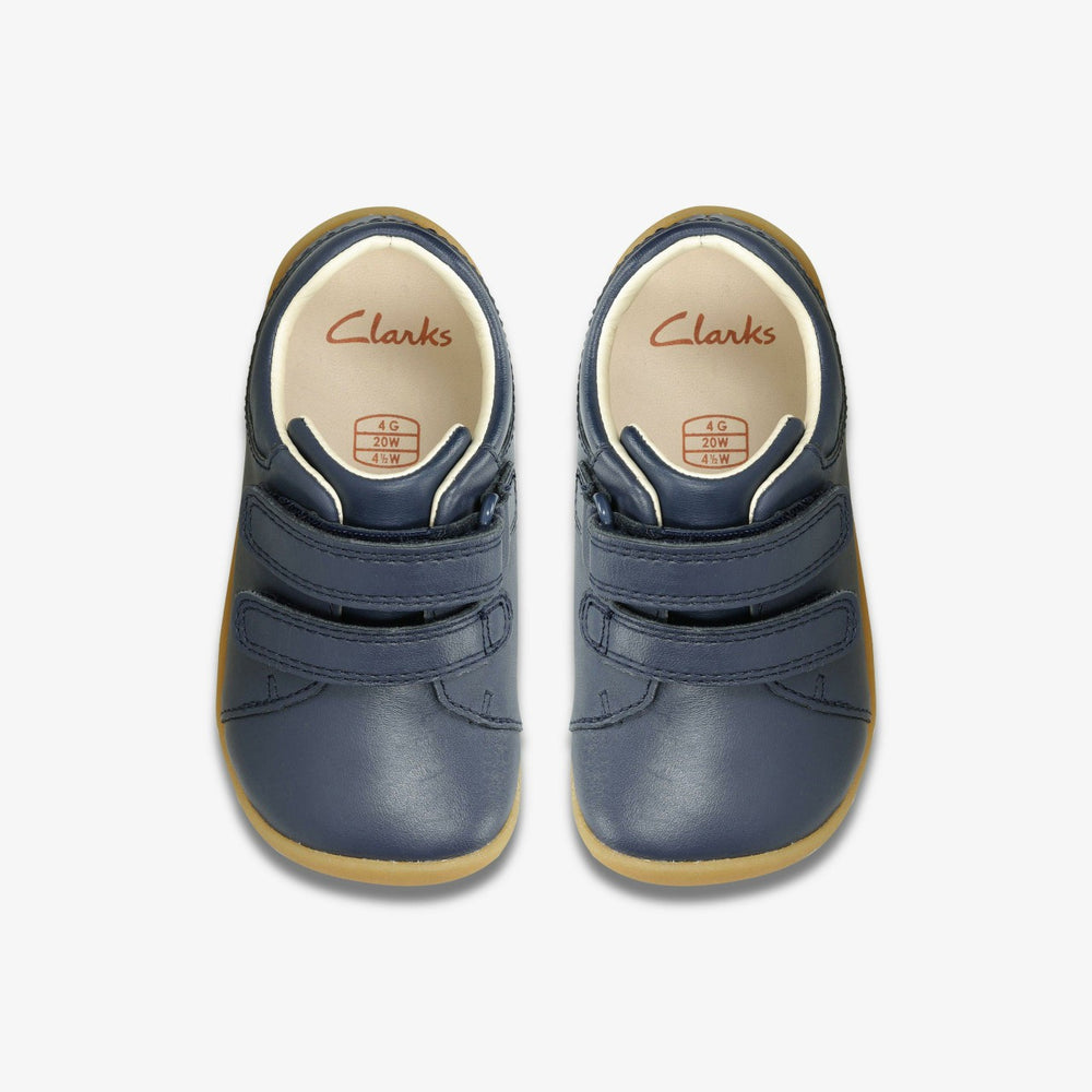 Roamer Craft Toddler Navy Leather | Clarks US