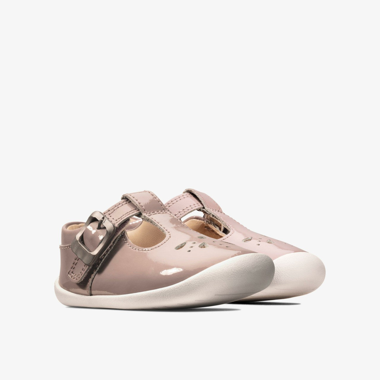 Roamer Star Toddler Pink Patent | Clarks Discount