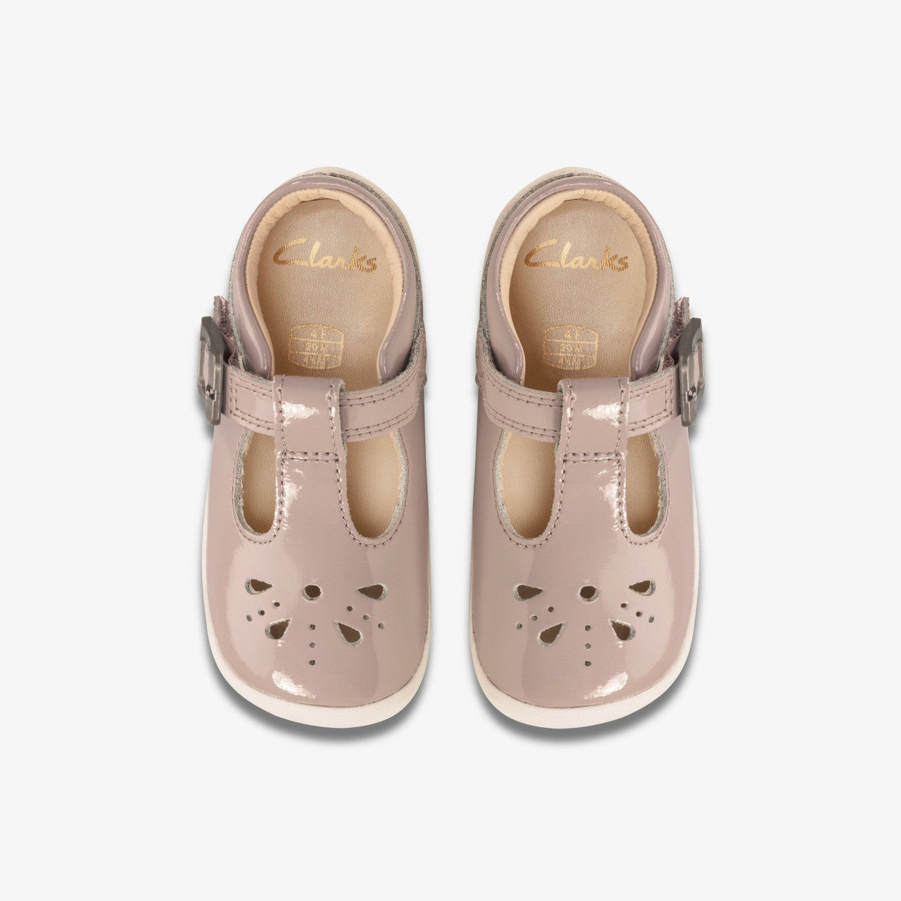 Roamer Star Toddler Pink Patent | Clarks Discount