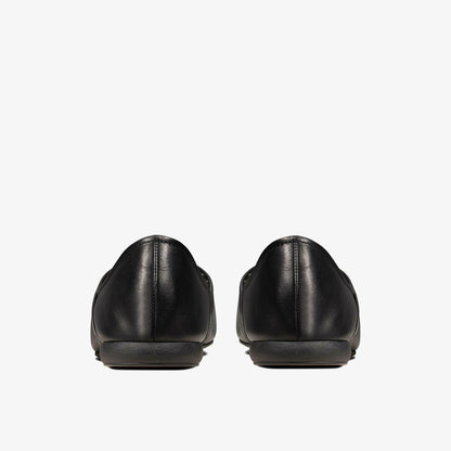 Harston Elite Slipper Black Leather | Clarks