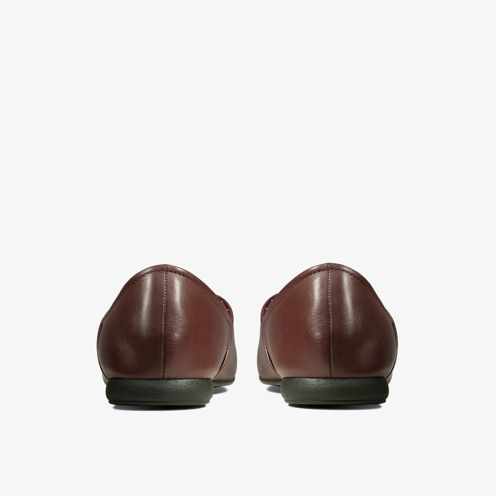 Harston Elite Slipper Burgundy Leather | Clarks US