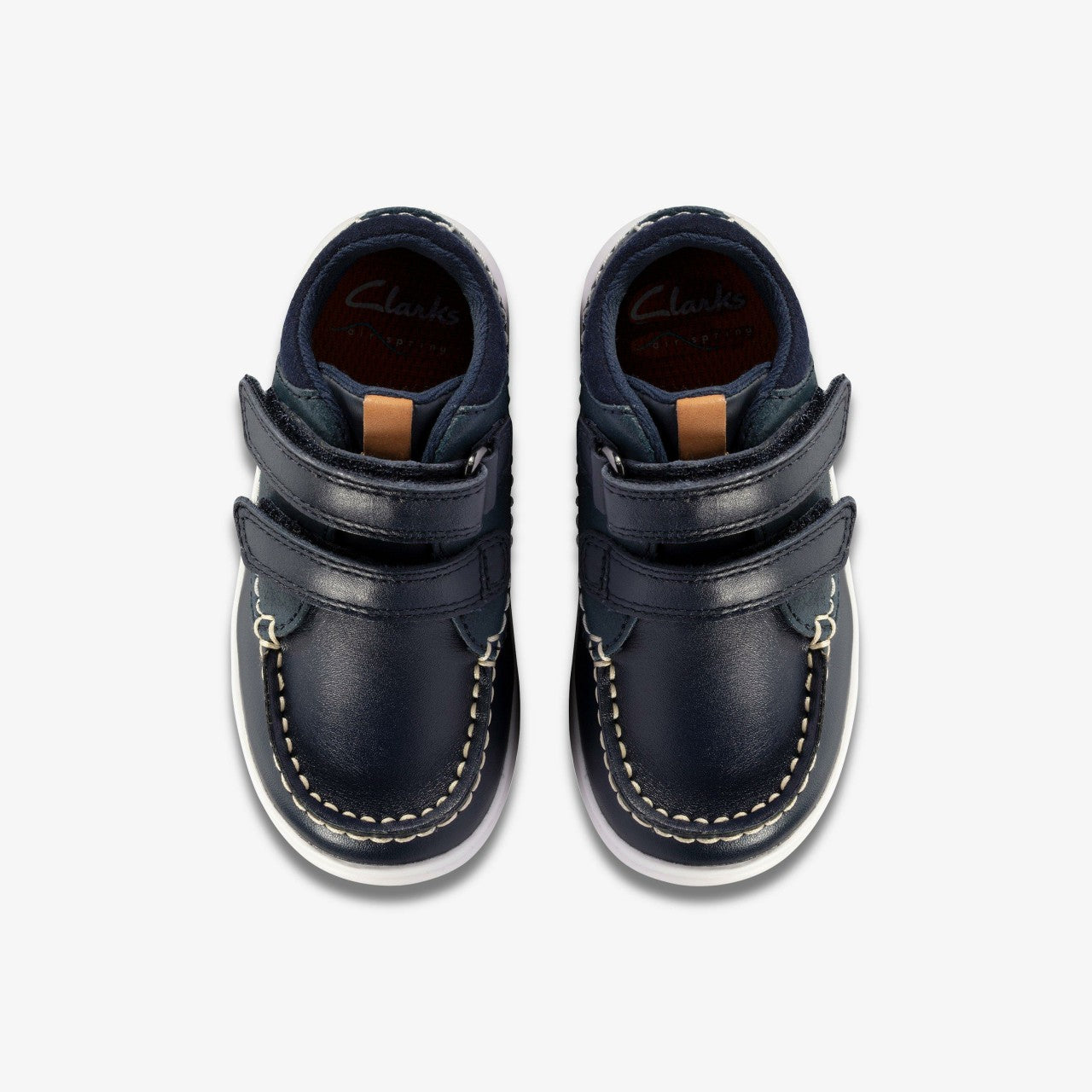 Crest Tuktu Toddler Navy Leather | Clarks Onsale