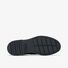 Loxham Brogue Youth Black Patent | Clarks For Sale