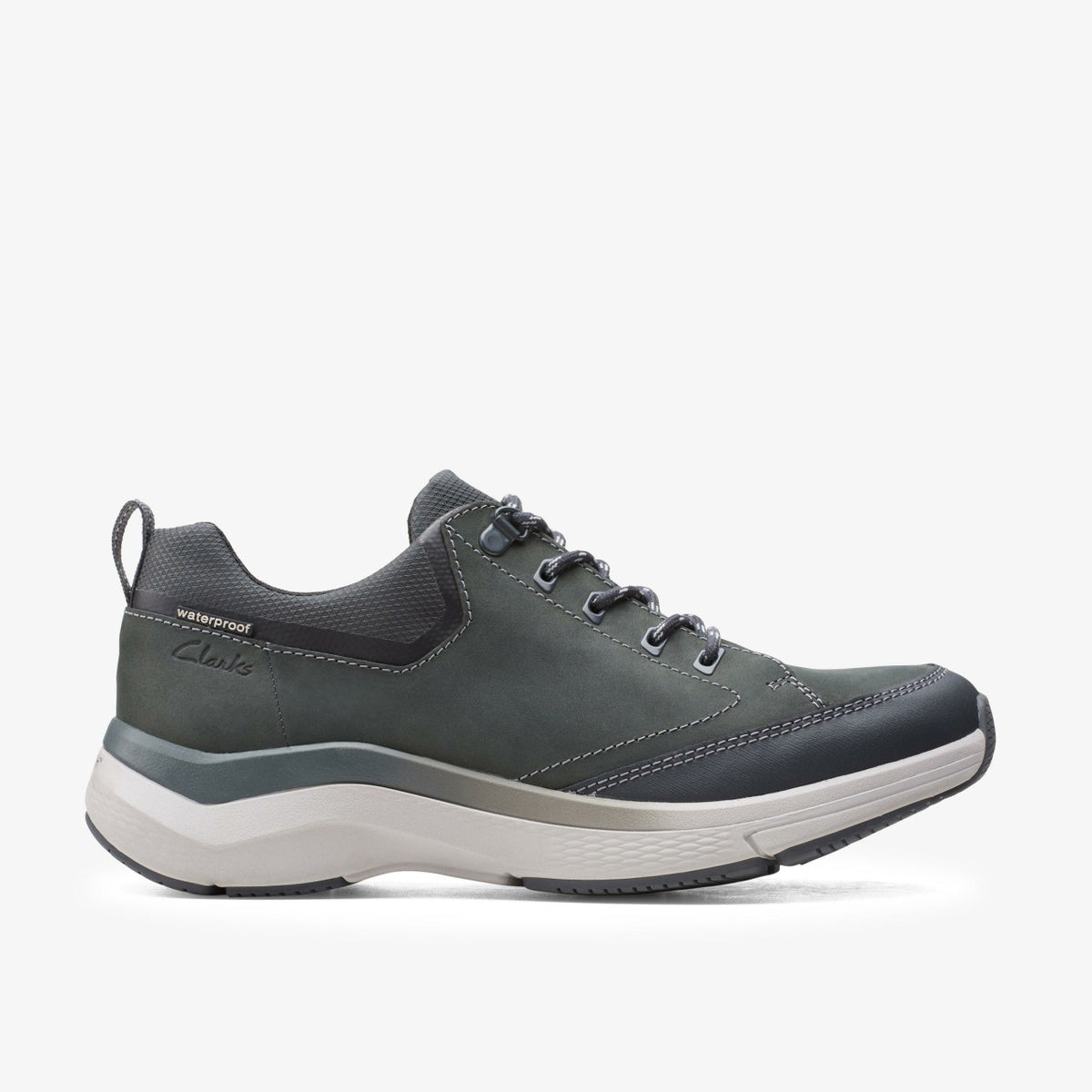 Wave 2.0 Vibe Dark Grey Nubuck | Clarks