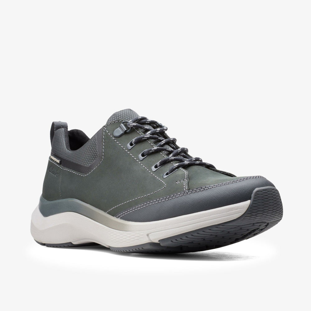 Wave 2.0 Vibe Dark Grey Nubuck | Clarks