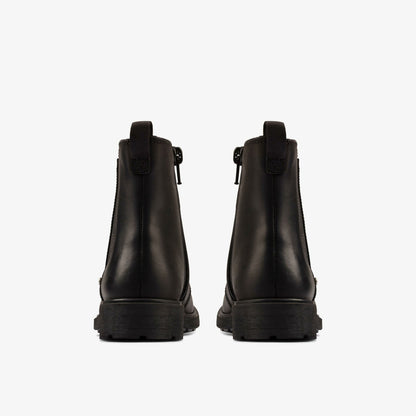 Astrol Orin Kid Black Leather | Clarks Discount