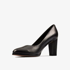 Kaylin Cara 2 Black Leather | Clarks US