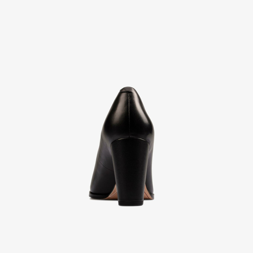 Kaylin Cara 2 Black Leather | Clarks US