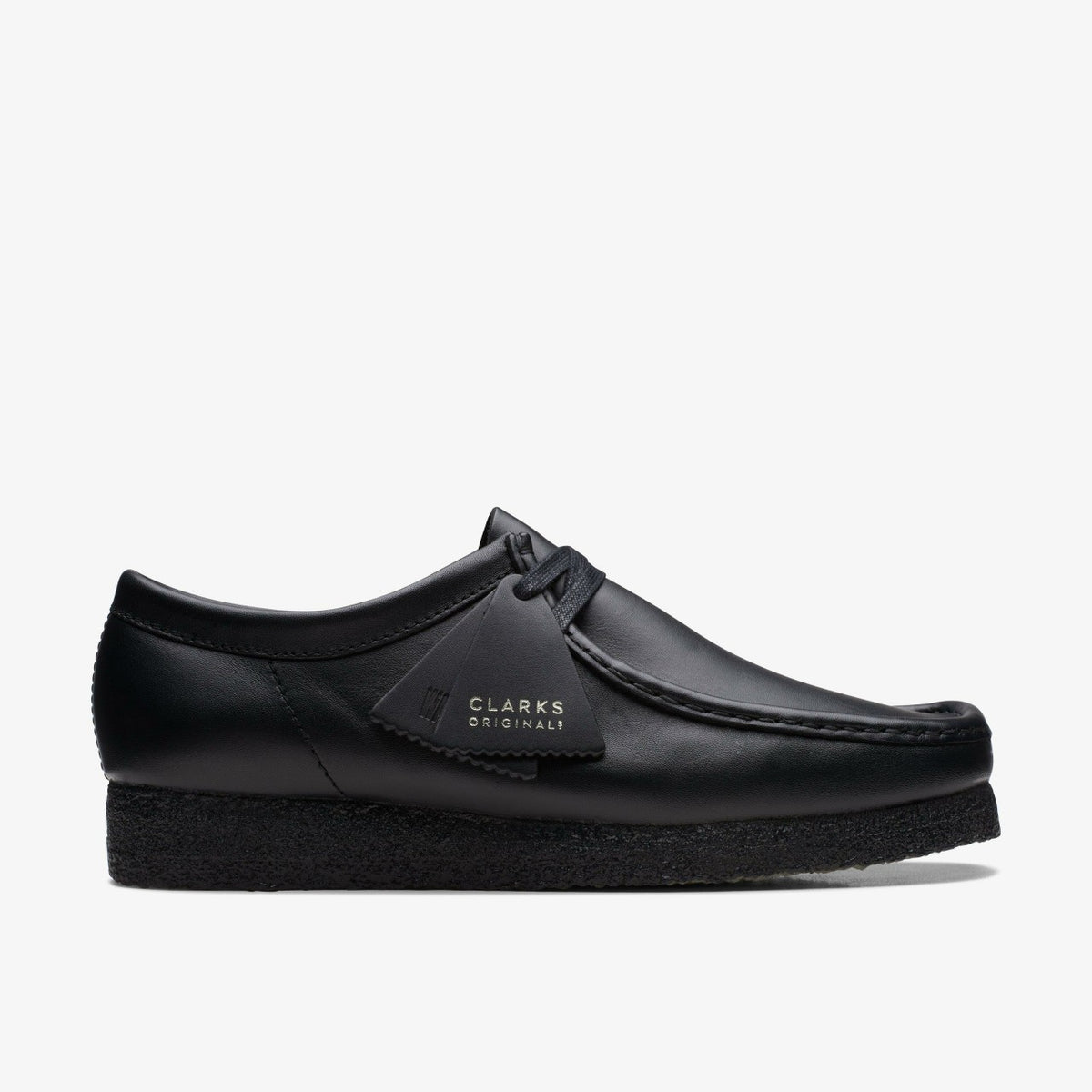 Wallabee Black Leather | Clarks Discount