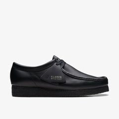 Wallabee Black Leather | Clarks Discount