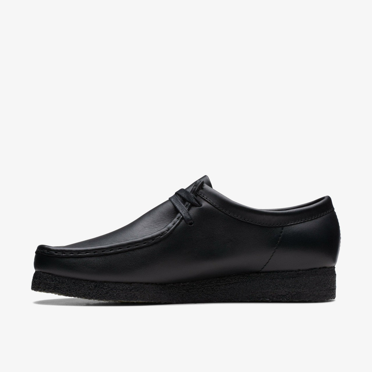 Wallabee Black Leather | Clarks Discount