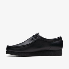 Wallabee Black Leather | Clarks Discount
