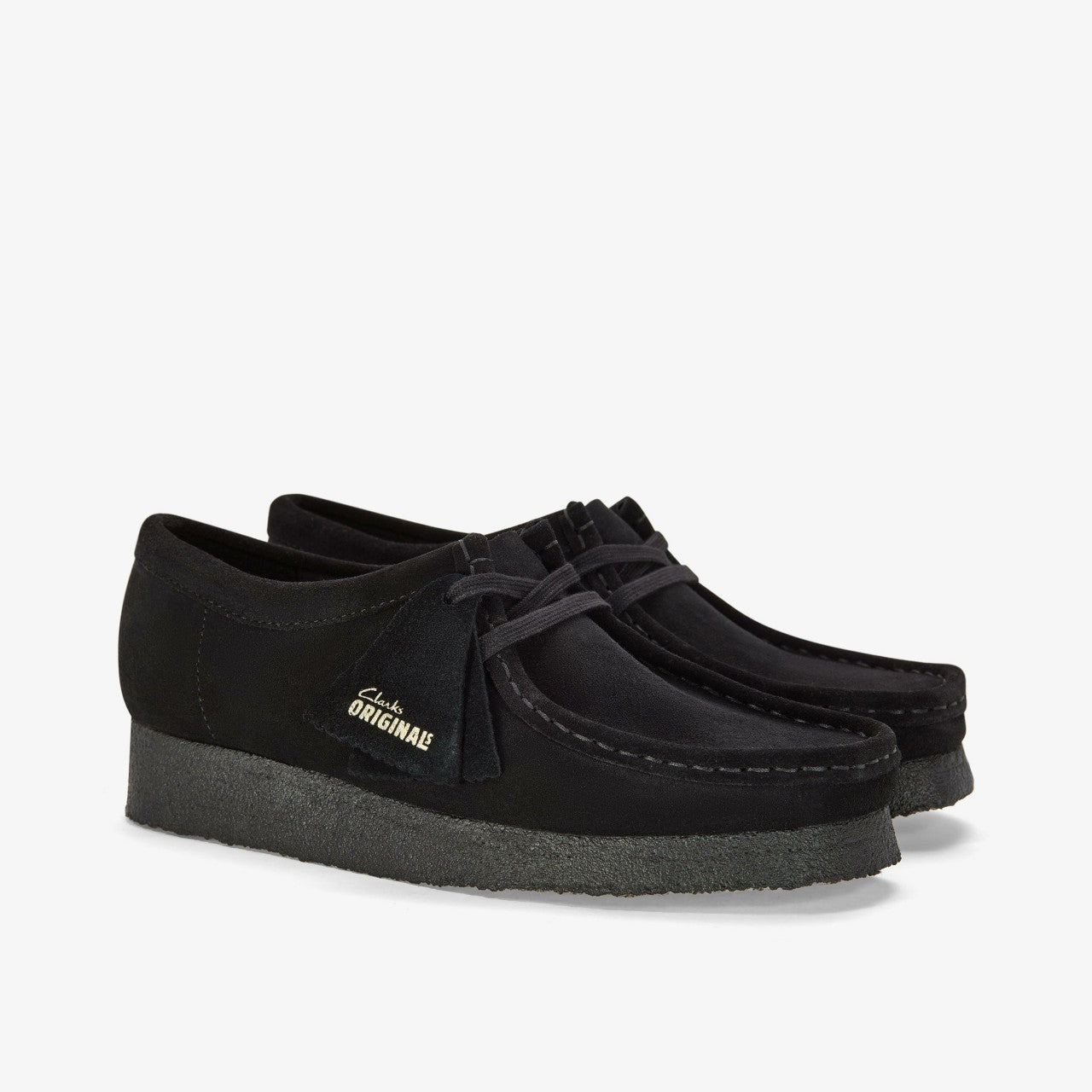 Wallabee Black Suede | Clarks US
