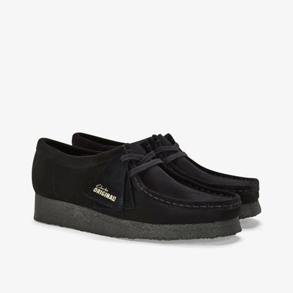 Wallabee Black Suede | Clarks US