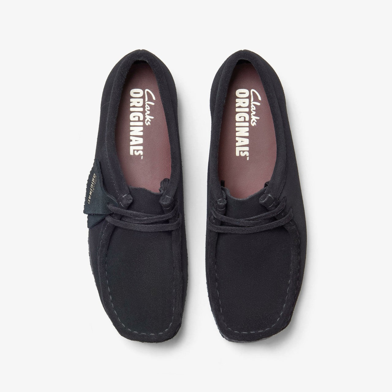 Wallabee Black Suede | Clarks US
