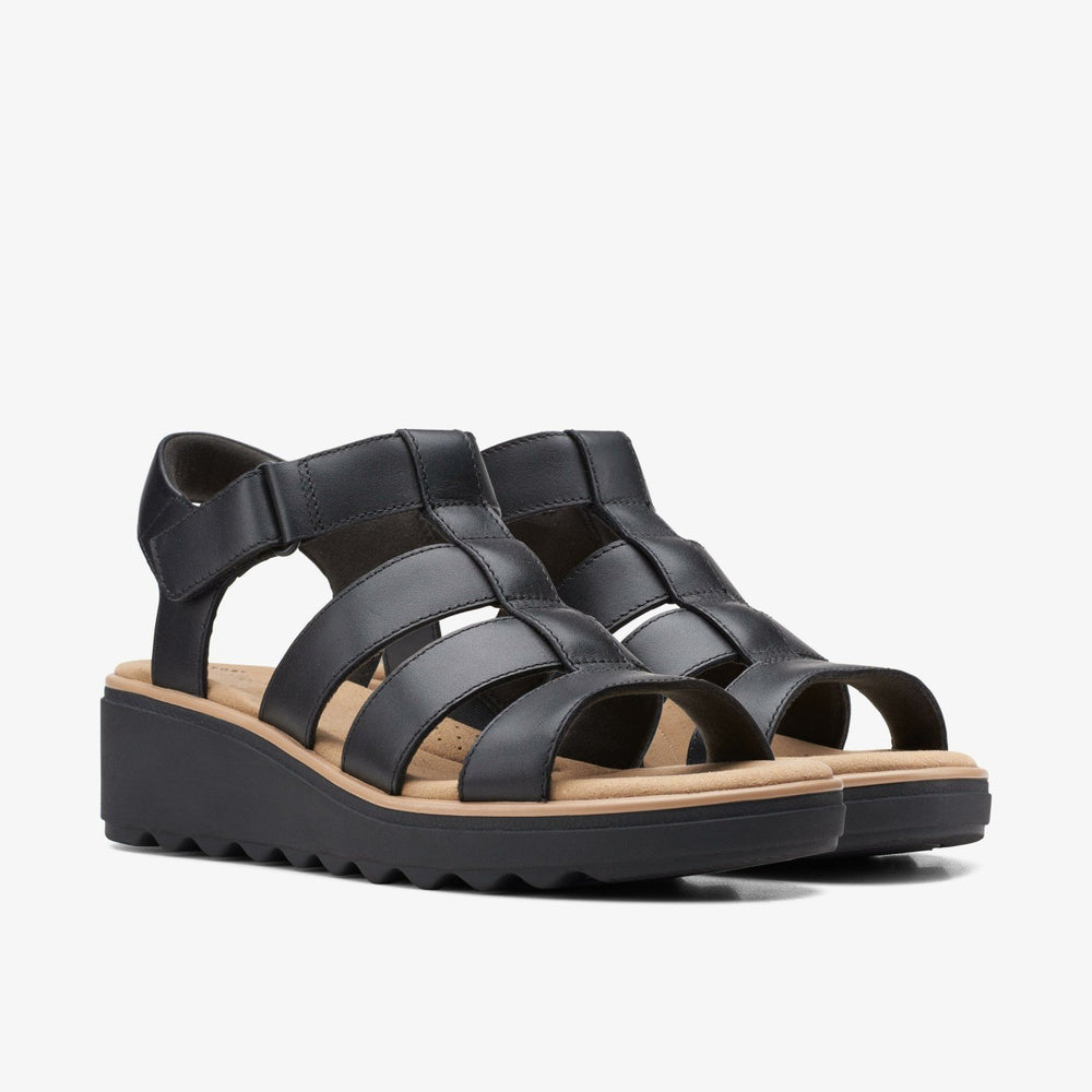 Jillian Quartz Black Leather | Clarks US