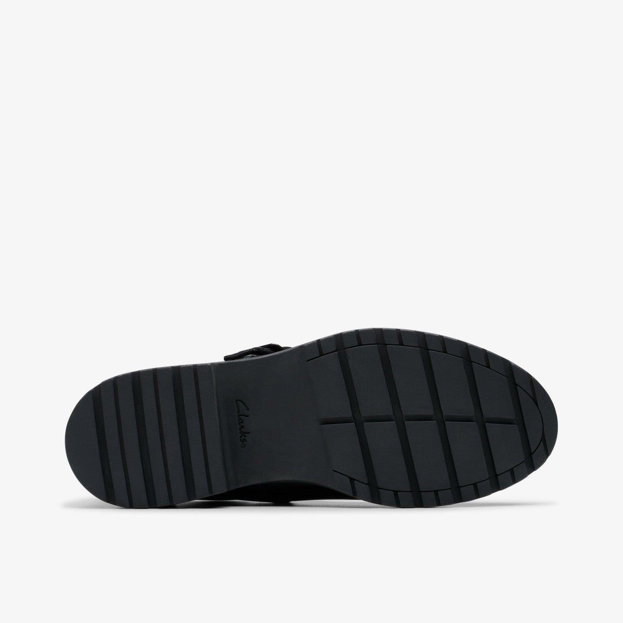 Loxham Walk Youth Black Leather | Clarks Onsale