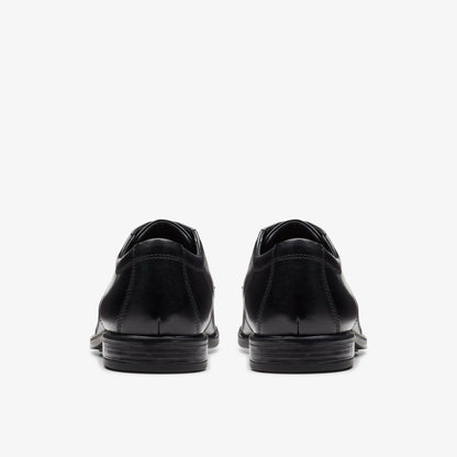Howard Walk Black Leather | Clarks Discount