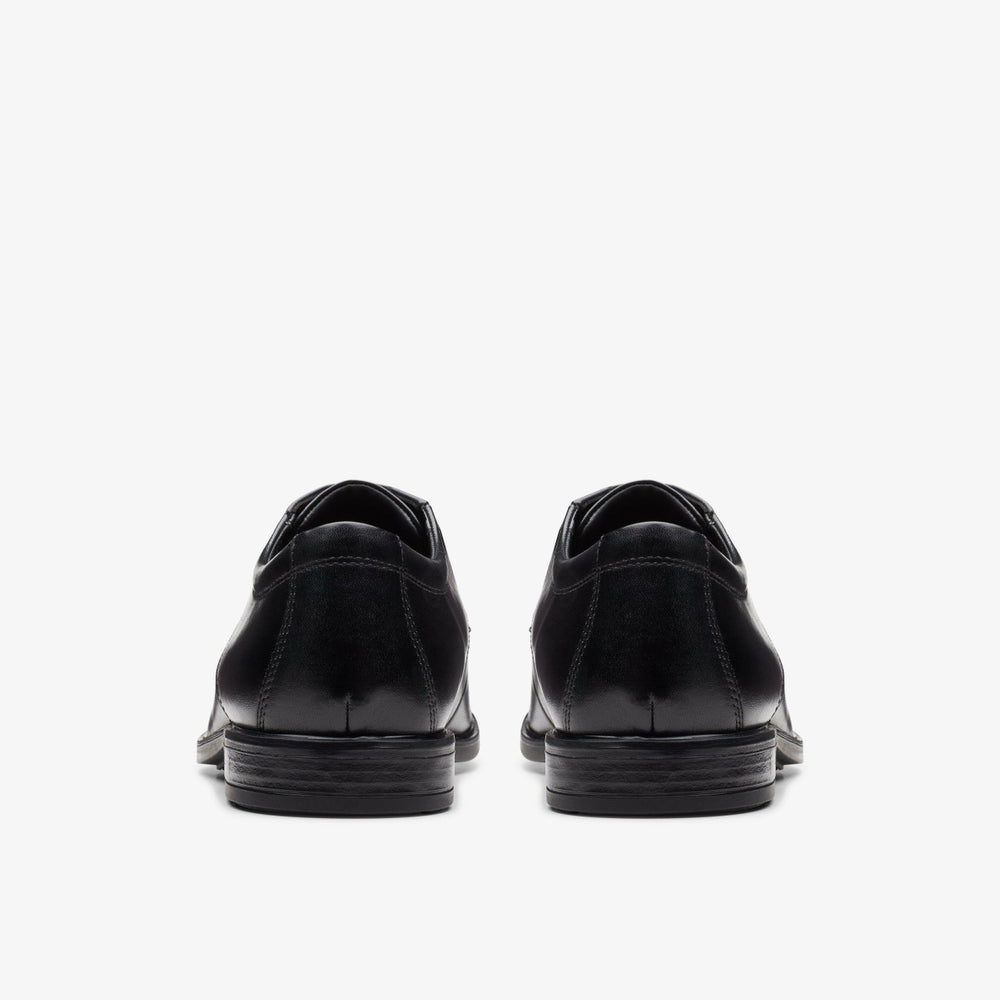 Howard Walk Black Leather | Clarks Discount