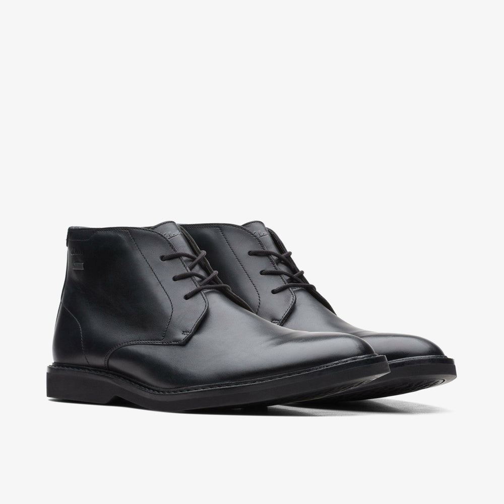 Atticus LT Hi GORE-TEX Black Leather | Clarks Sale
