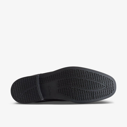 Howard Cap Black Leather | Clarks Discount