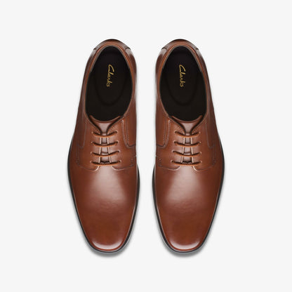 Howard Walk Dark Tan Leather | Clarks Sale