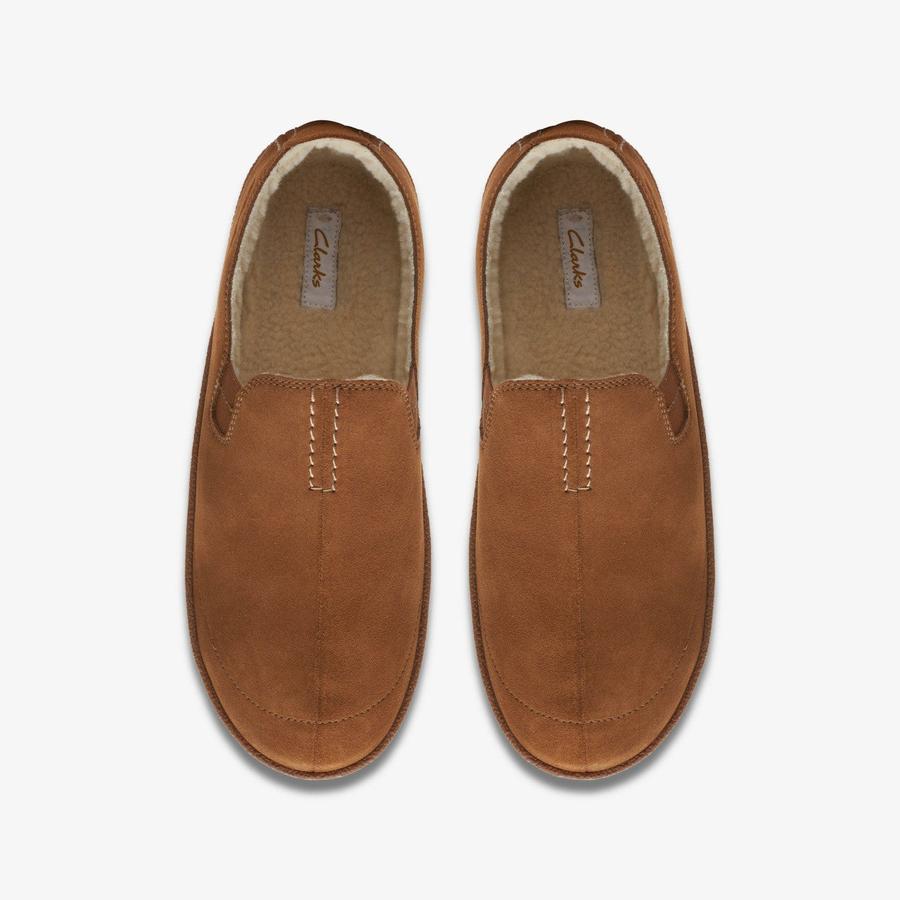 Home Mocc Slipper Tan Suede | Clarks Sale