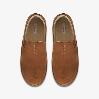 Home Mocc Slipper Tan Suede | Clarks Sale