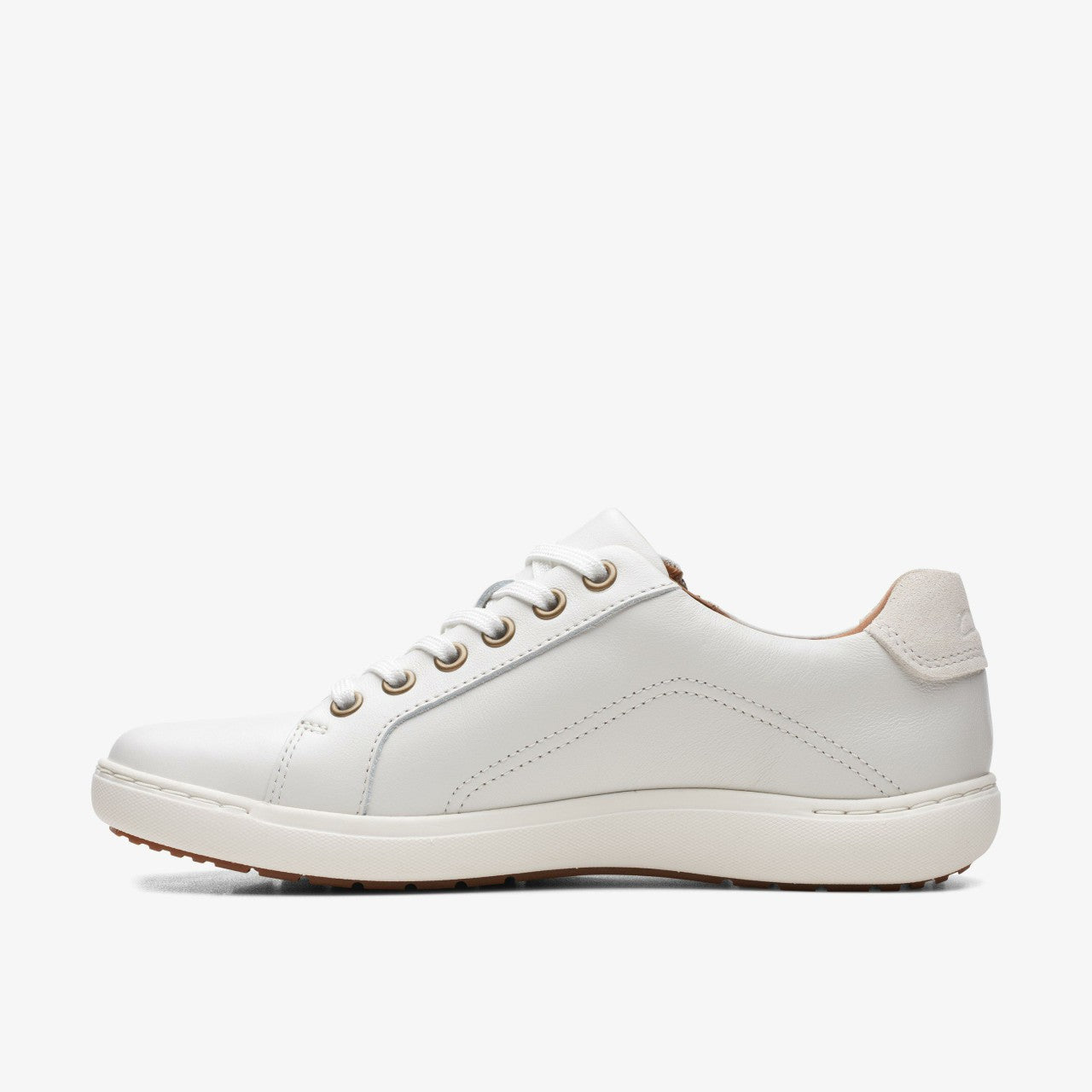 Nalle Lace White Leather | Clarks Sale
