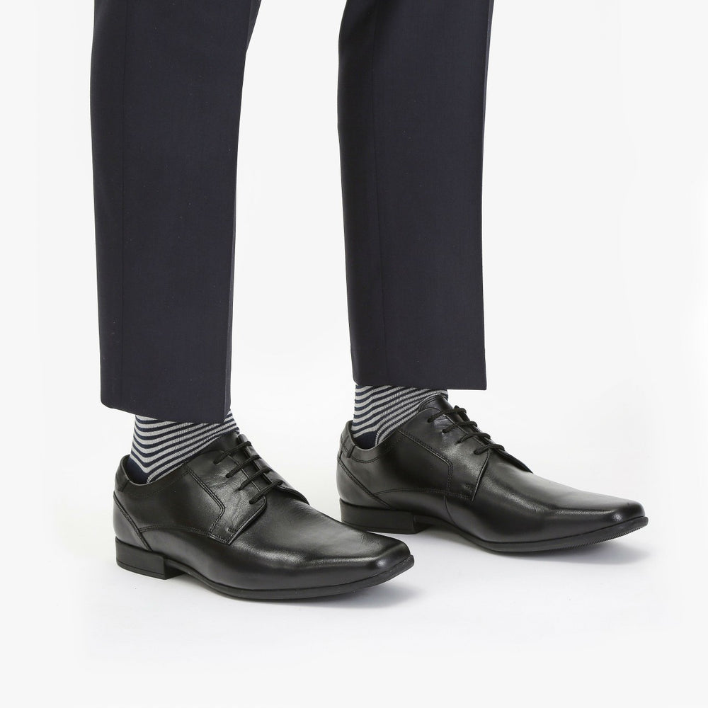 Sidton Lace Black Leather | Clarks US