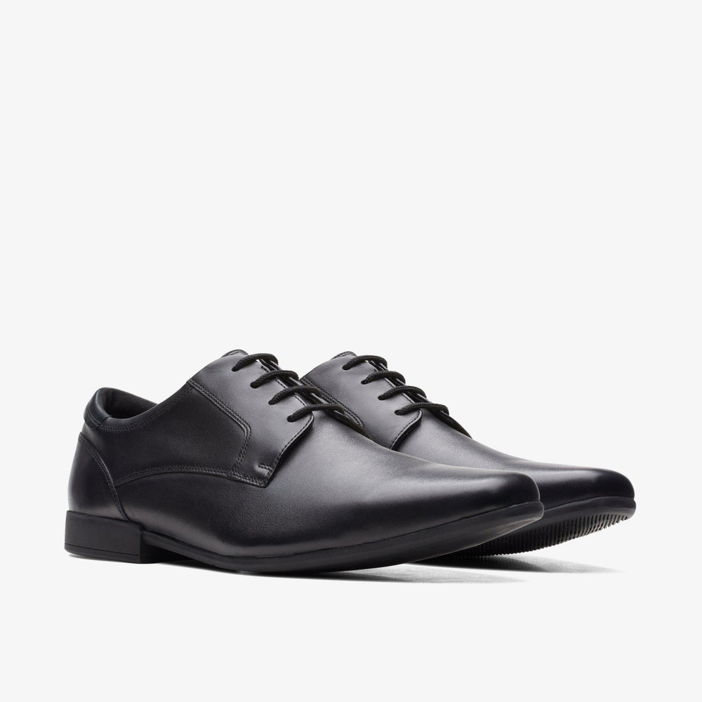 Sidton Lace Black Leather | Clarks US