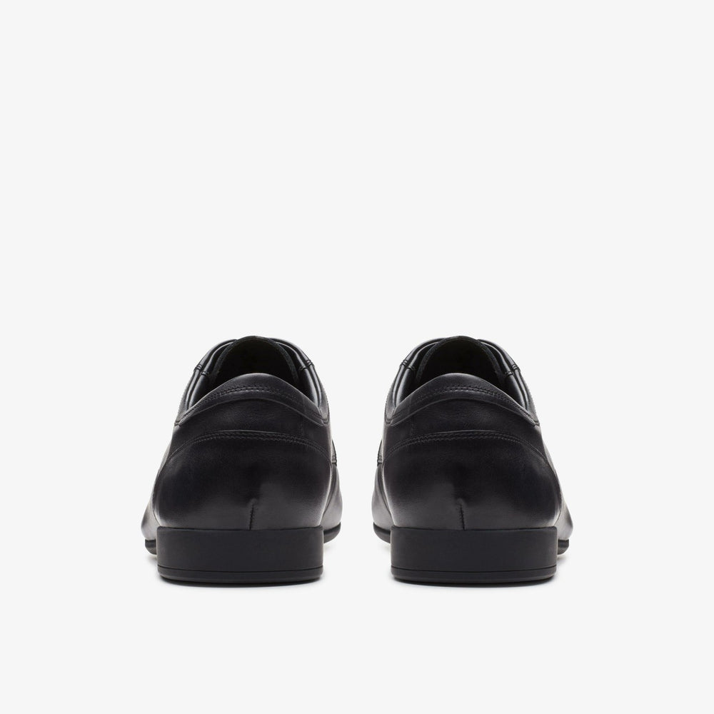 Sidton Lace Black Leather | Clarks US