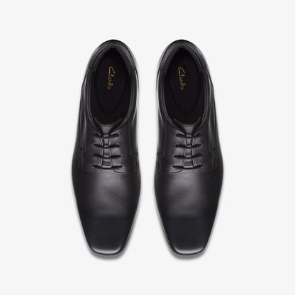 Sidton Lace Black Leather | Clarks US