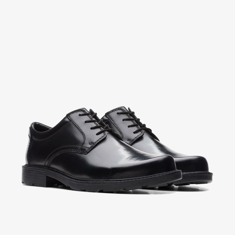 Kerton Lace Black Leather | Clarks Sale