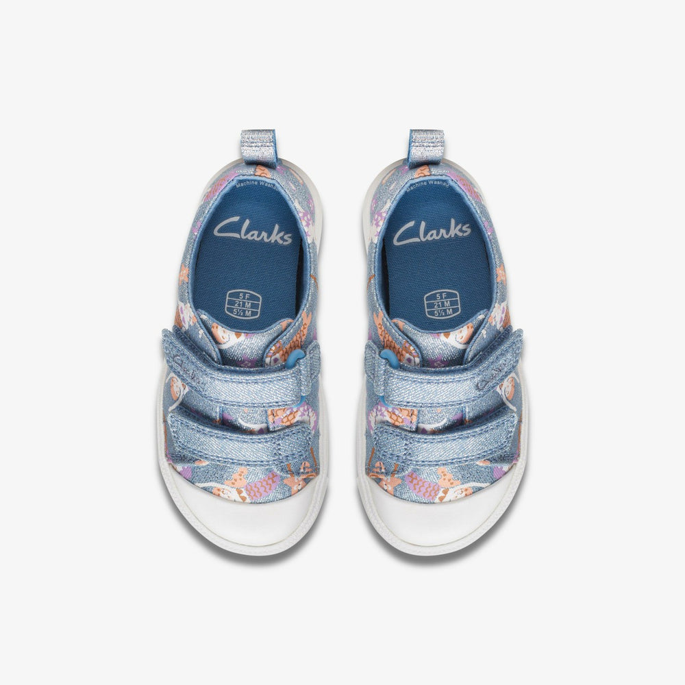 City Bright Toddler Denim | Clarks