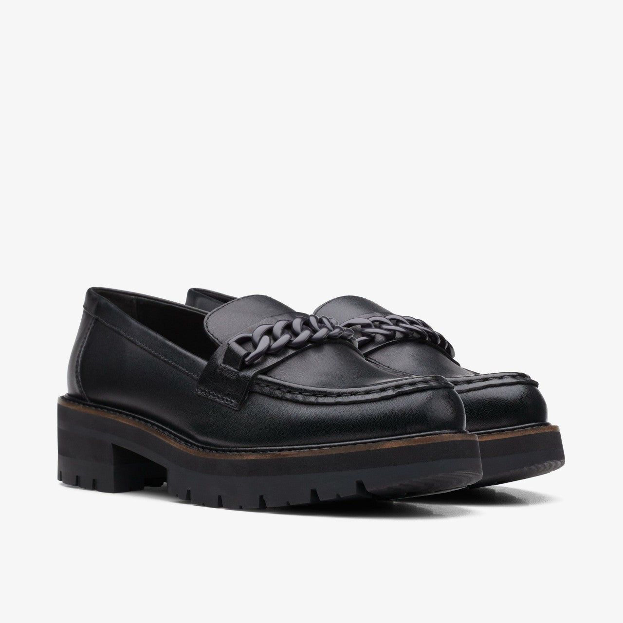 Orianna Edge Black Leather | Clarks Discount