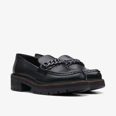 Orianna Edge Black Leather | Clarks Discount