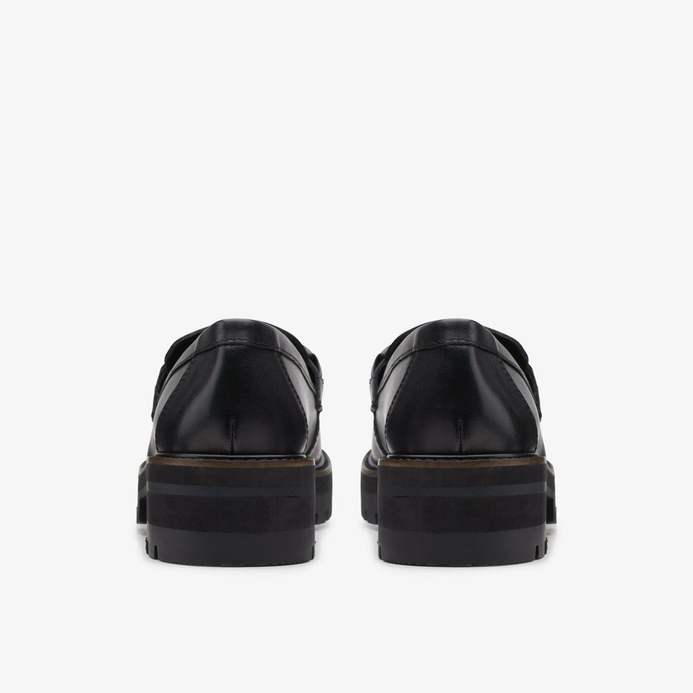 Orianna Edge Black Leather | Clarks Discount