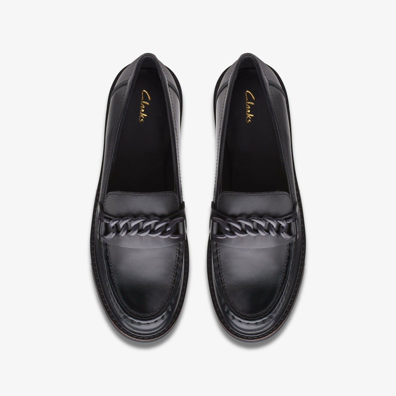 Orianna Edge Black Leather | Clarks Discount