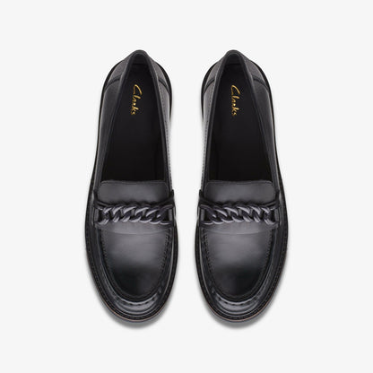 Orianna Edge Black Leather | Clarks Discount