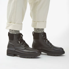 Orianna Mid Black Warmlined Leather | Clarks Sale