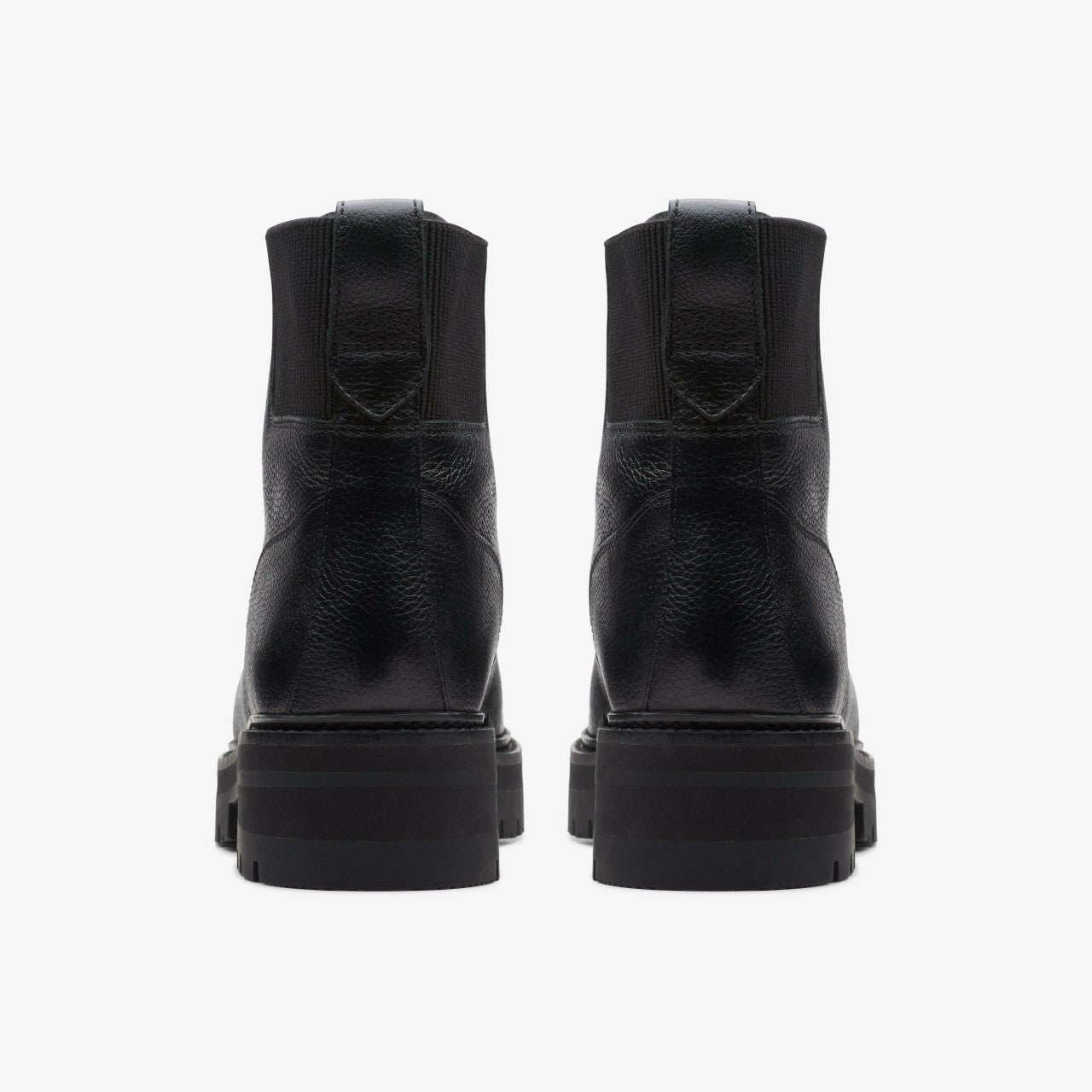 Orianna Mid Black Warmlined Leather | Clarks Sale