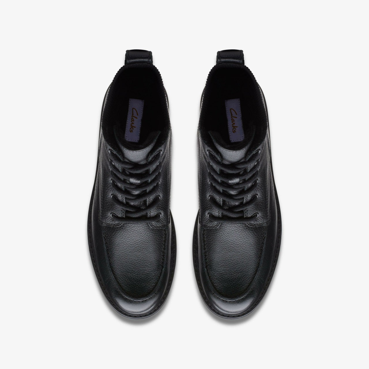 Orianna Mid Black Warmlined Leather | Clarks Sale