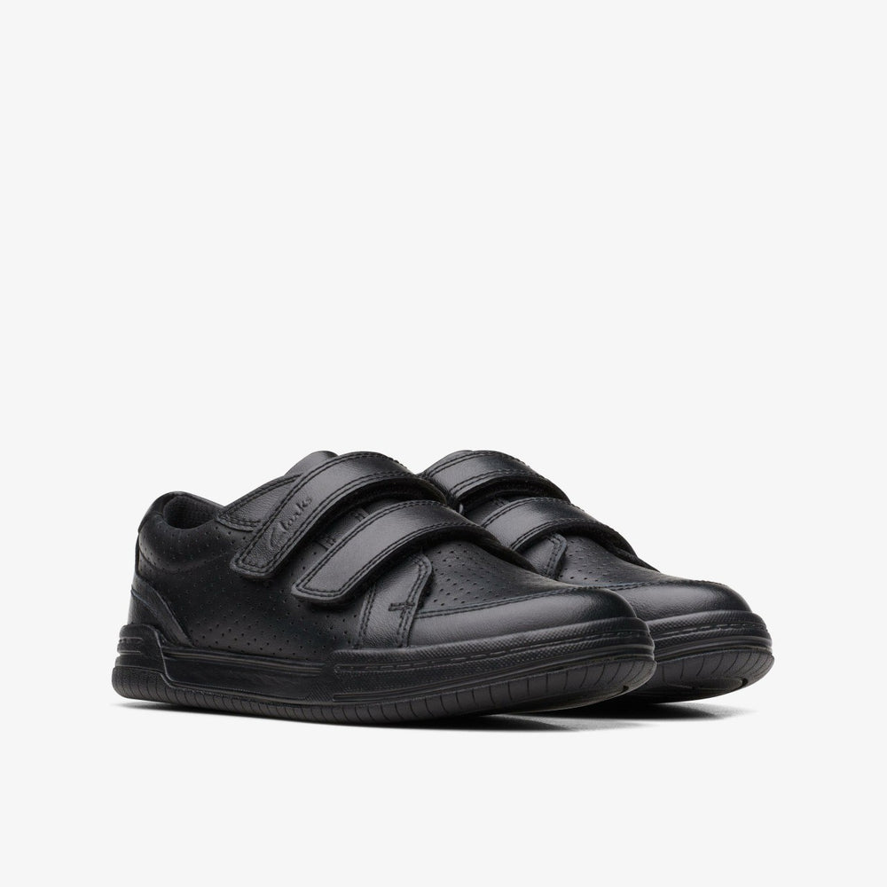 Fawn Strap Kid Black Leather | Clarks Sale