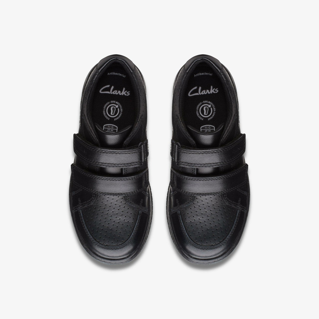 Fawn Strap Kid Black Leather | Clarks Sale