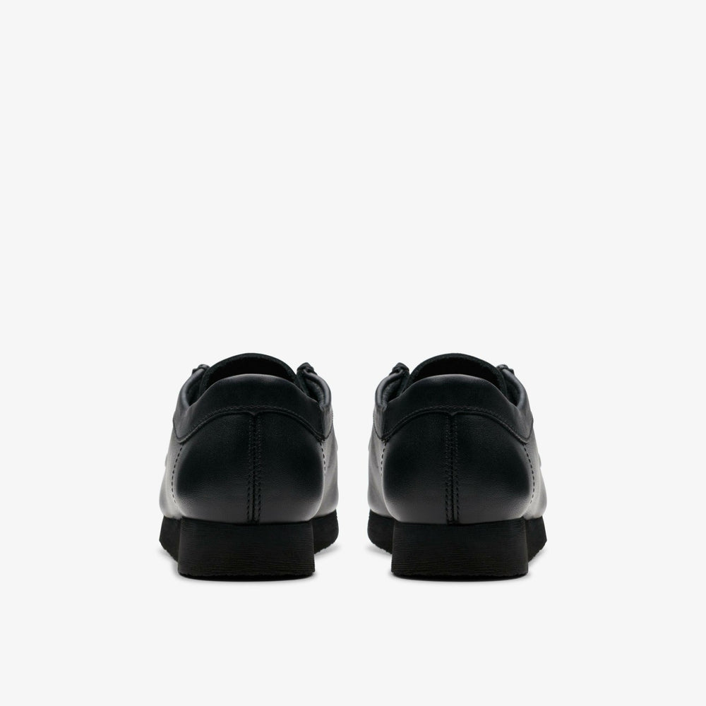 Wallabee Older Black Leather | Clarks Sale